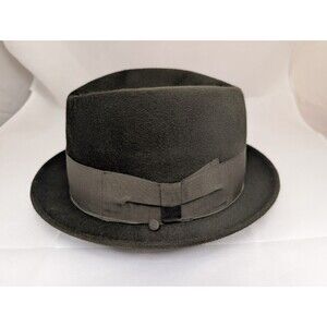 Vintage Augusta Series  Borsalino Fedora, Size 7 1/8 “DIAMANTE” Twenty Five